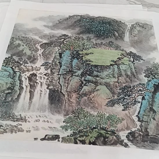国画沈国财老师作品