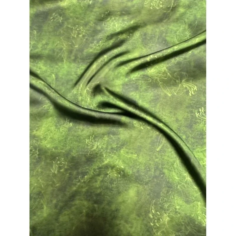 皮子 绿意盎然  布头 高清数码印花  纠结颜色慎拍
