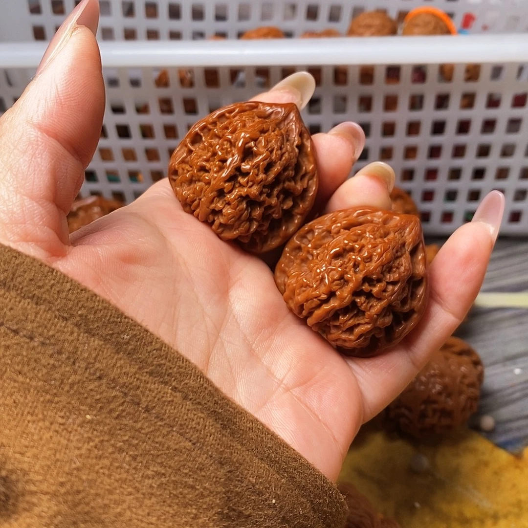 吊坠文玩核桃满天星37