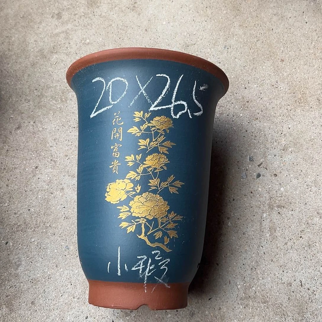 花盆紫砂宜兴紫砂花盆源头