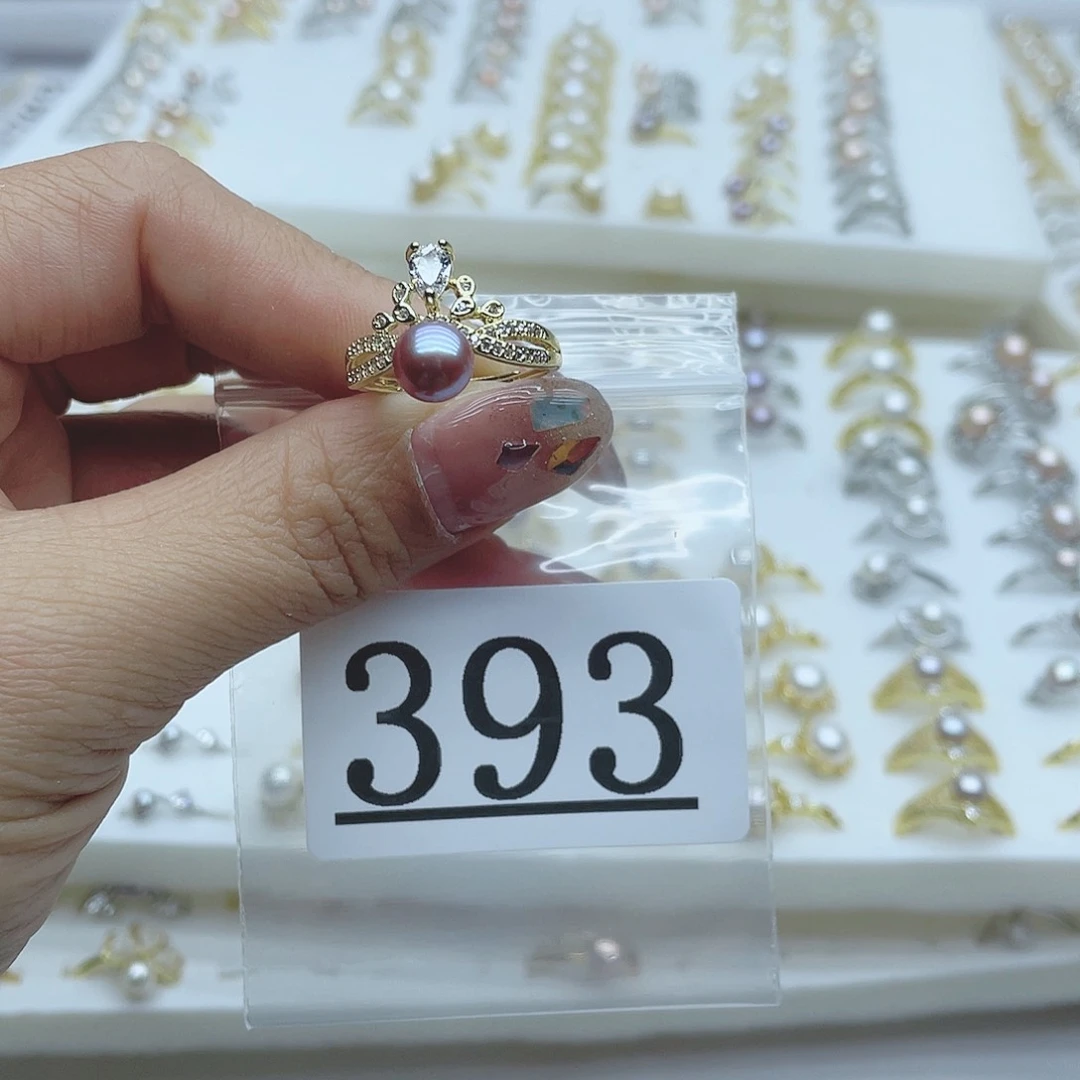 淡水珍珠珠宝奇石合金393