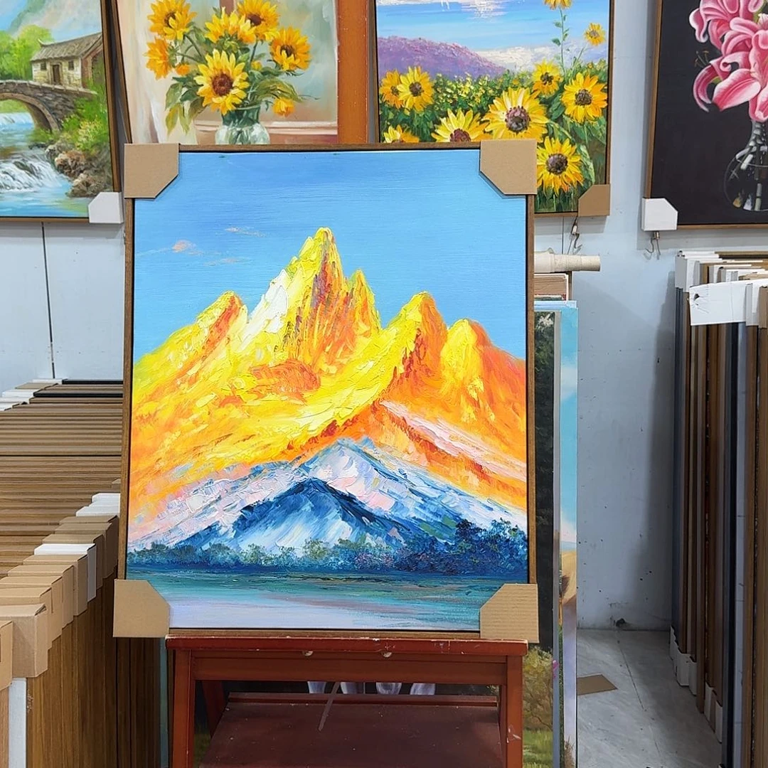 油画5060油画作品展作品展作品集展