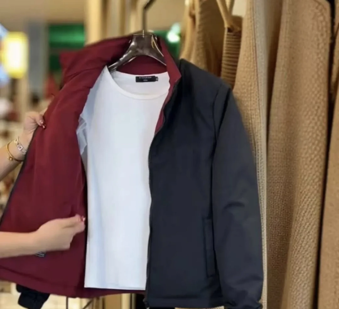 【两面穿】秋冬经典双面可穿夹克二棉服休闲立领秋冬外套