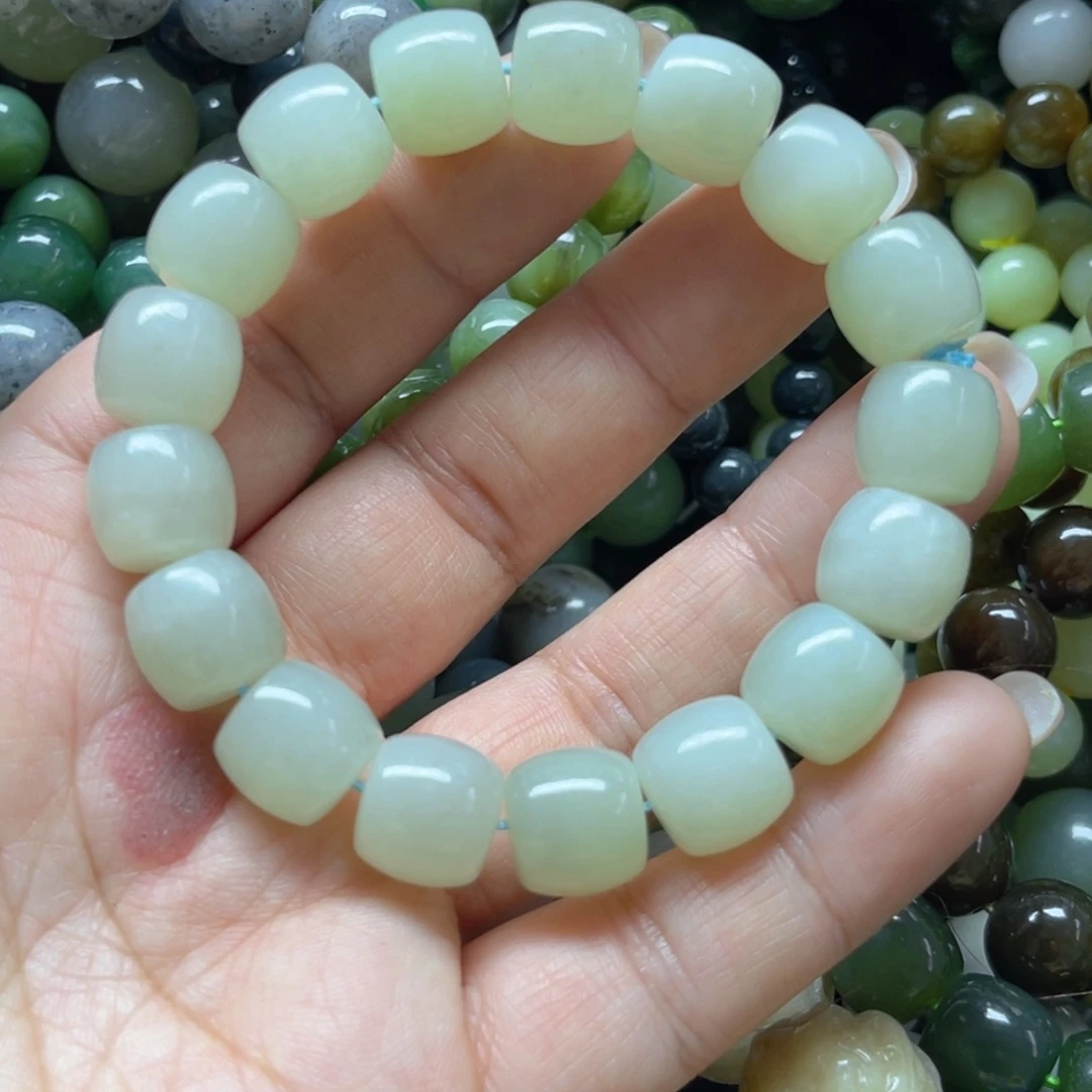 和田玉手链未镶嵌