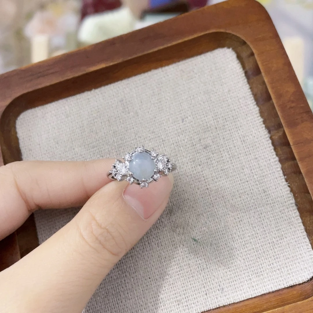 颈饰未镶嵌翡翠天然翡翠Ａ货