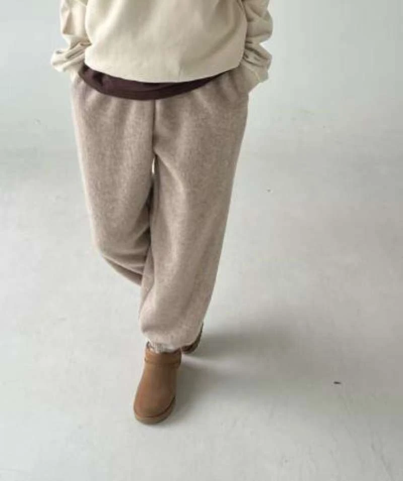 【xineba3】韩国2025春季新款松紧裤脚卫裤宽松休闲裤时尚洋气百搭