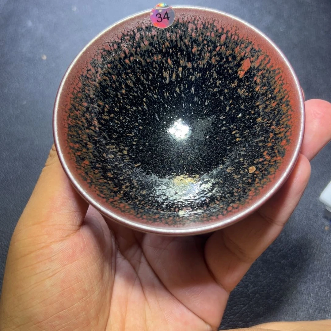 茶盏34建窑建盏主人杯