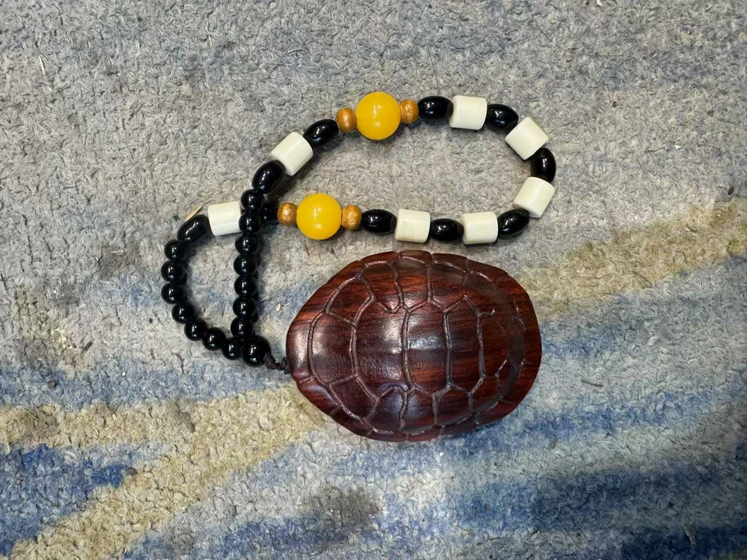 【闪购商品】精品木龟壳把件