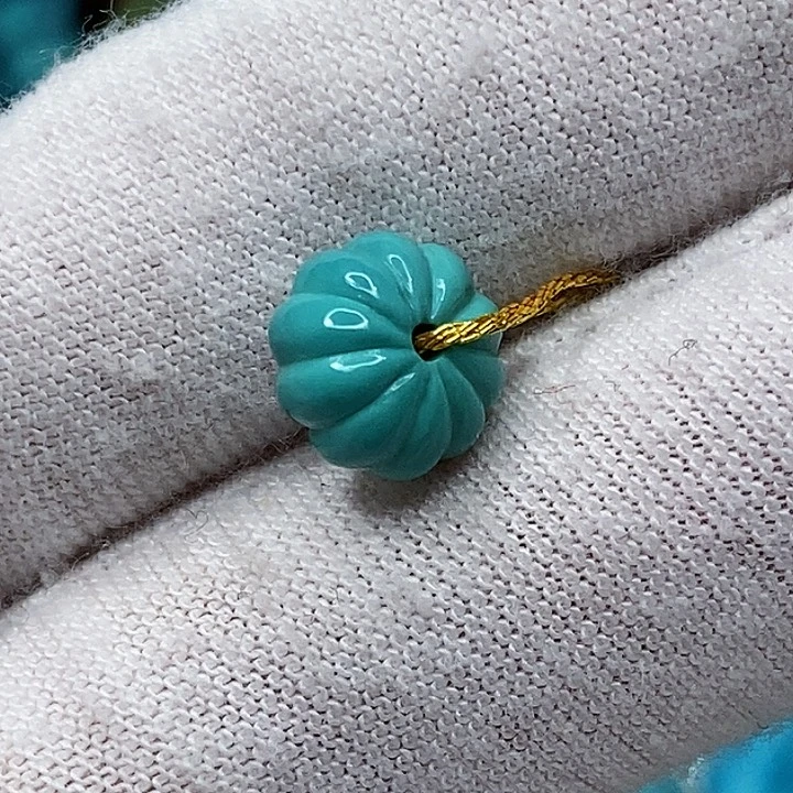 绿松石未镶嵌天然原矿 地大质检