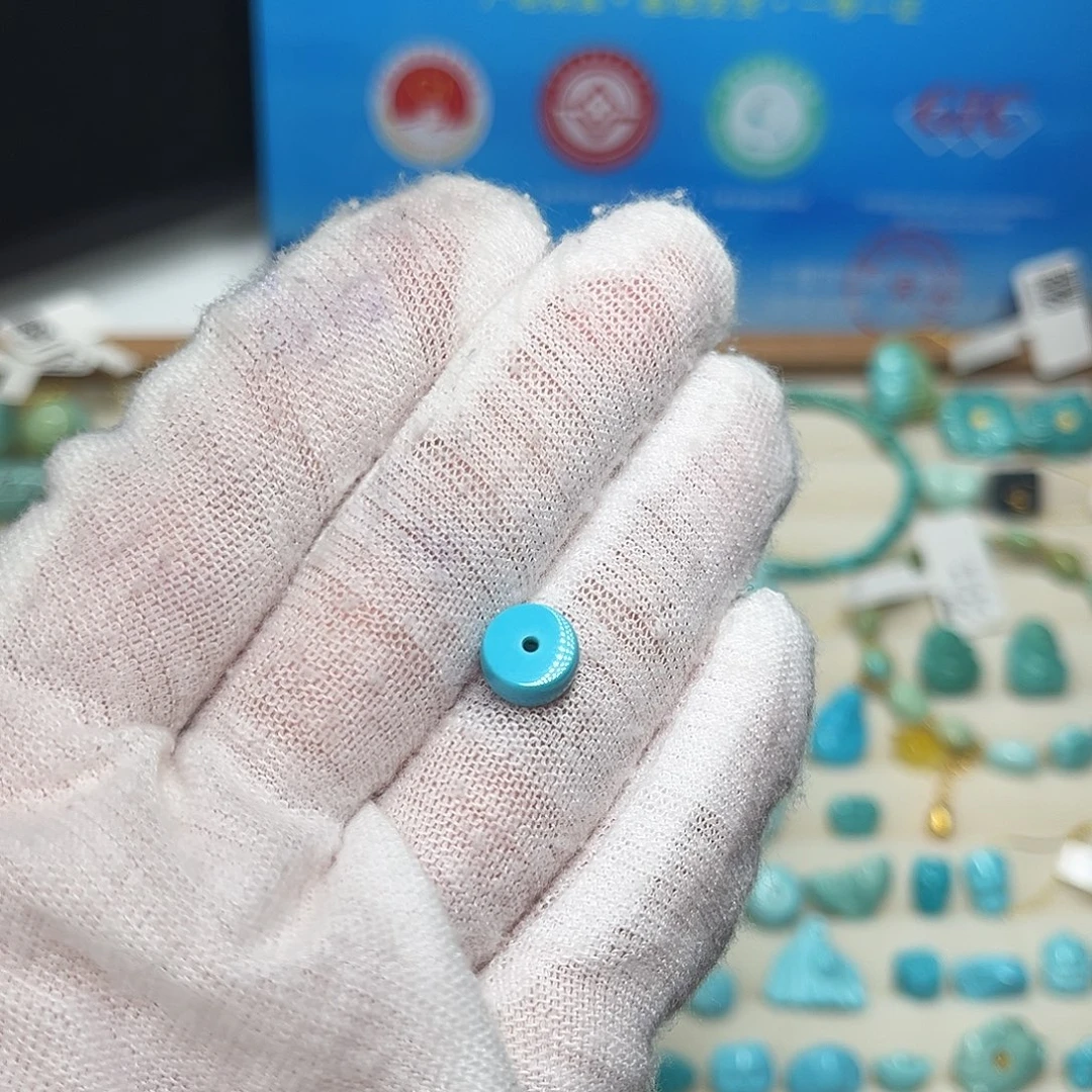 绿松石未镶嵌珠宝半成品