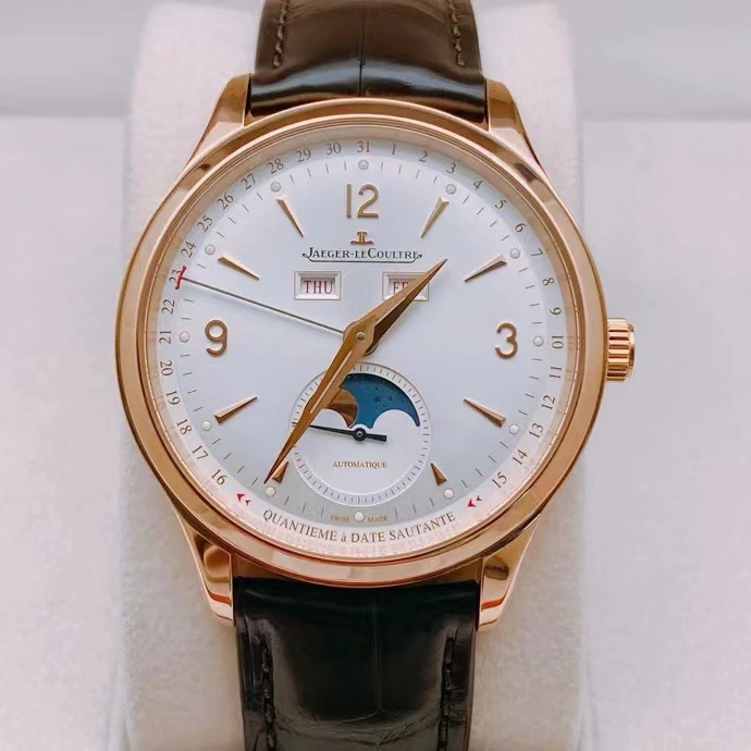 99新 Jaeger-LeCoultre/积家 新款全历月相 40mm 针扣
