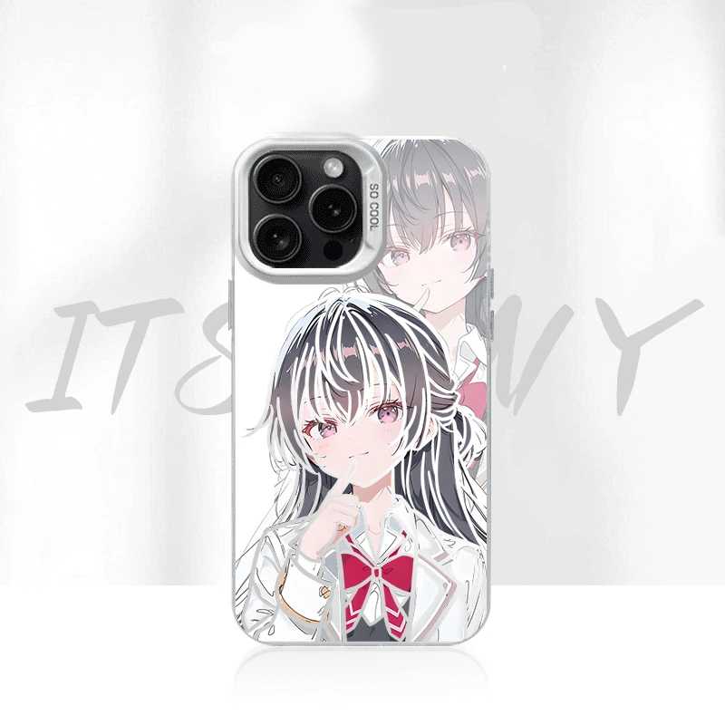 周防有希手机壳防指纹爆款二次元动漫苹果华为小米ins风