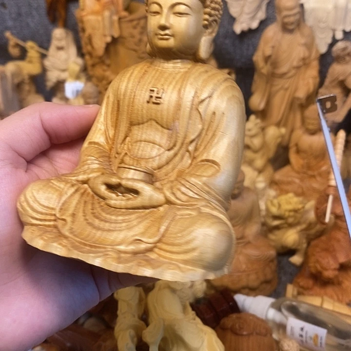 桧木会木瑕疵释迦摩尼佛