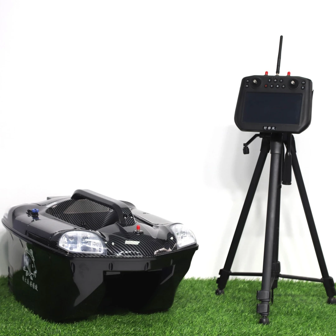 Z65四合一打窝船彩色声呐探鱼器 定位GPS+北斗双模块