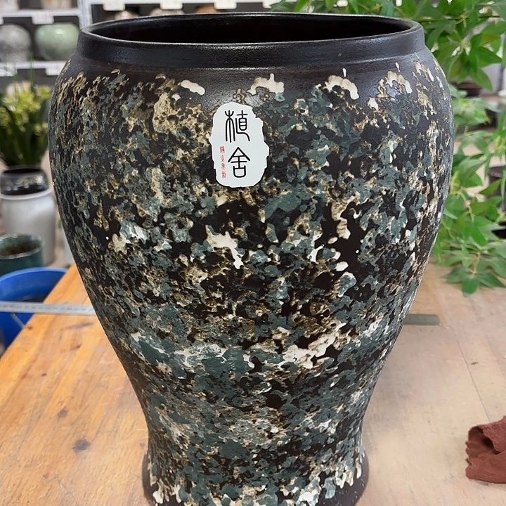 正品高42口25花盆