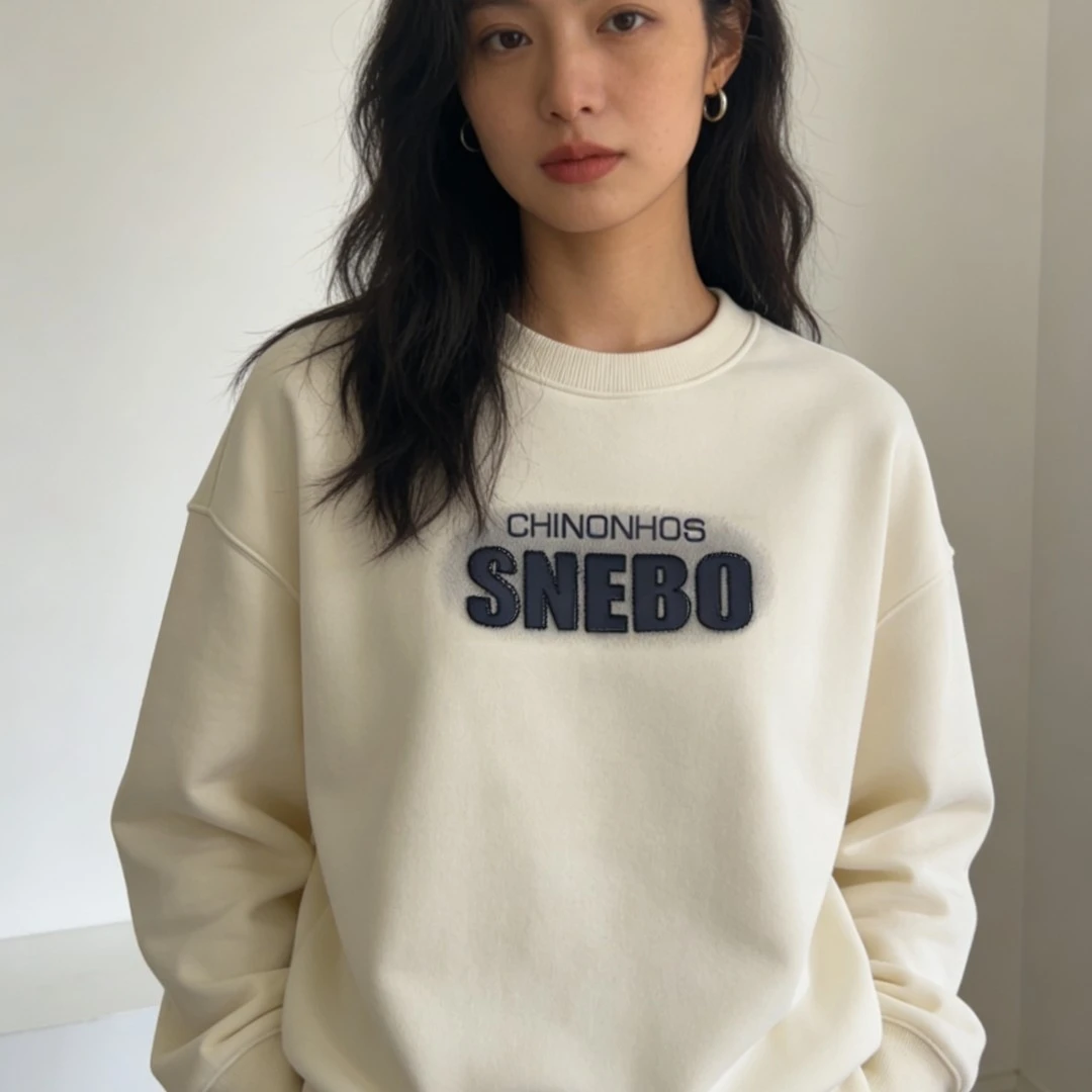 3603新款小众设计感百搭加绒加厚卫衣