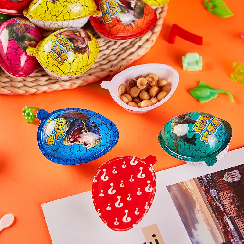 10枚/60枚巧克力饼干奇趣玩具蛋卡通儿童巧克力惊喜蛋超市颗12克