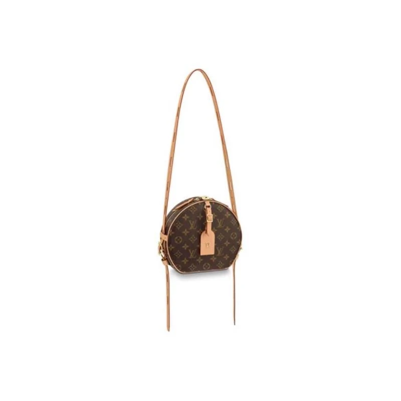 99新 LouisVuitton/路易威登 【黑桃专属】老花小/大软圆饼包