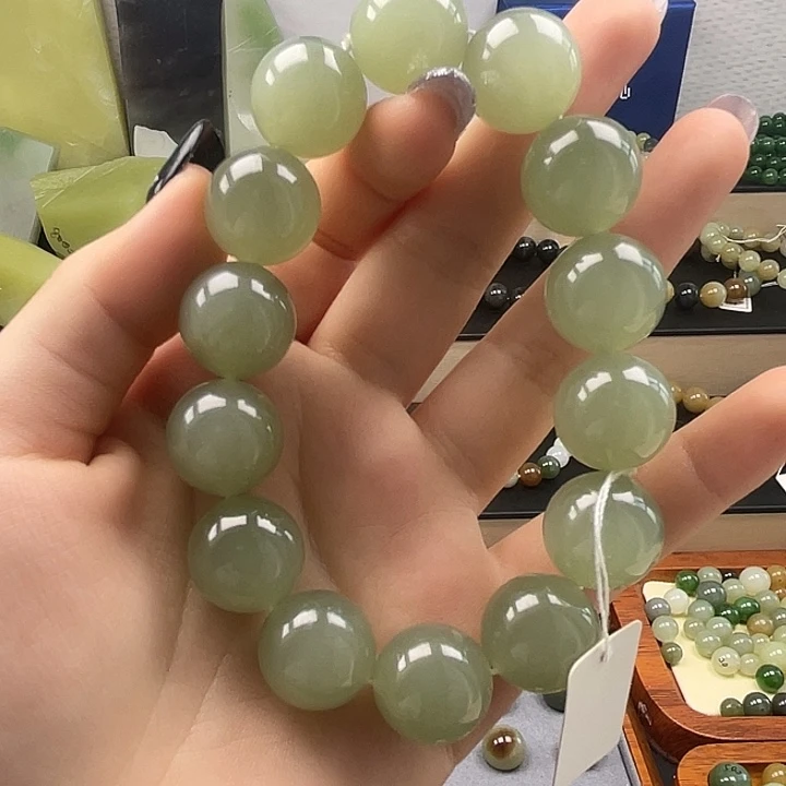 和田玉（糖玉）未镶嵌手链