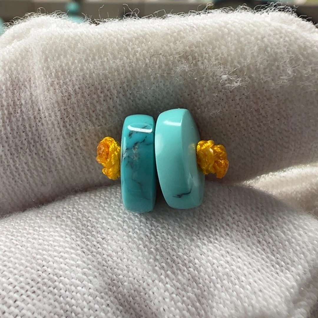 绿松石未镶嵌配饰8/2.6