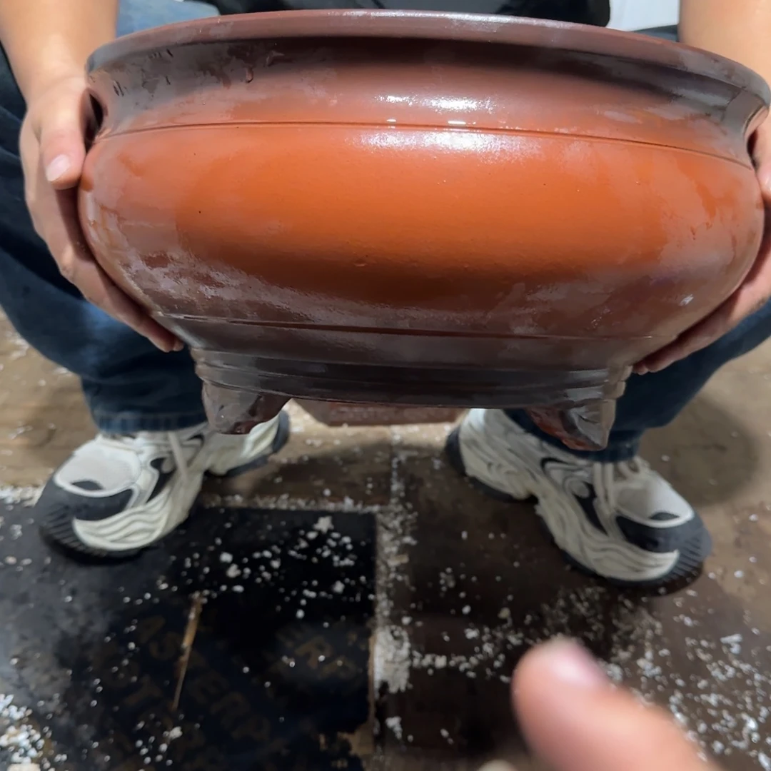 紫砂花盆口径30.15口径