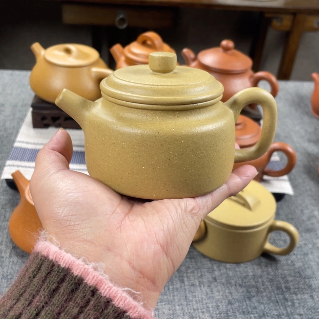 茶壶紫砂本绿德钟全手30目200