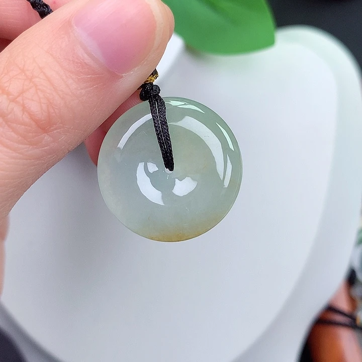 颈饰未镶嵌翡翠12号 24.8-5.8mm