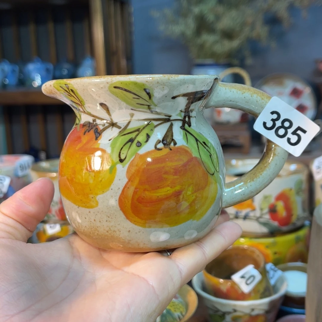 杯ლ****?素浅陶瓷手工手绘