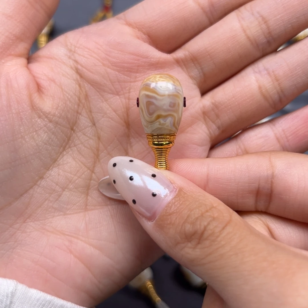 琥珀未镶嵌裸石12mm