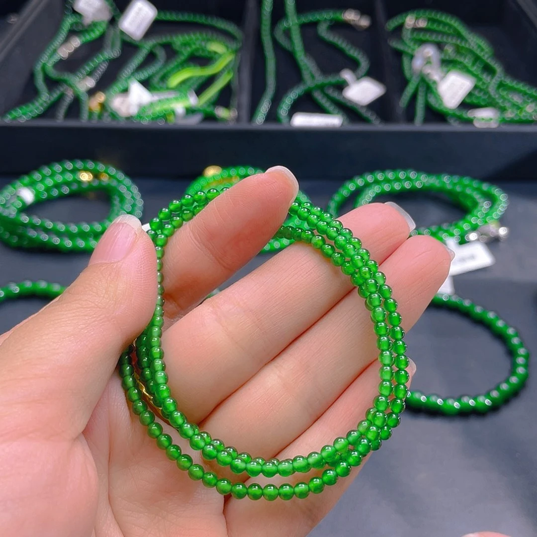 翡翠未镶嵌颈饰