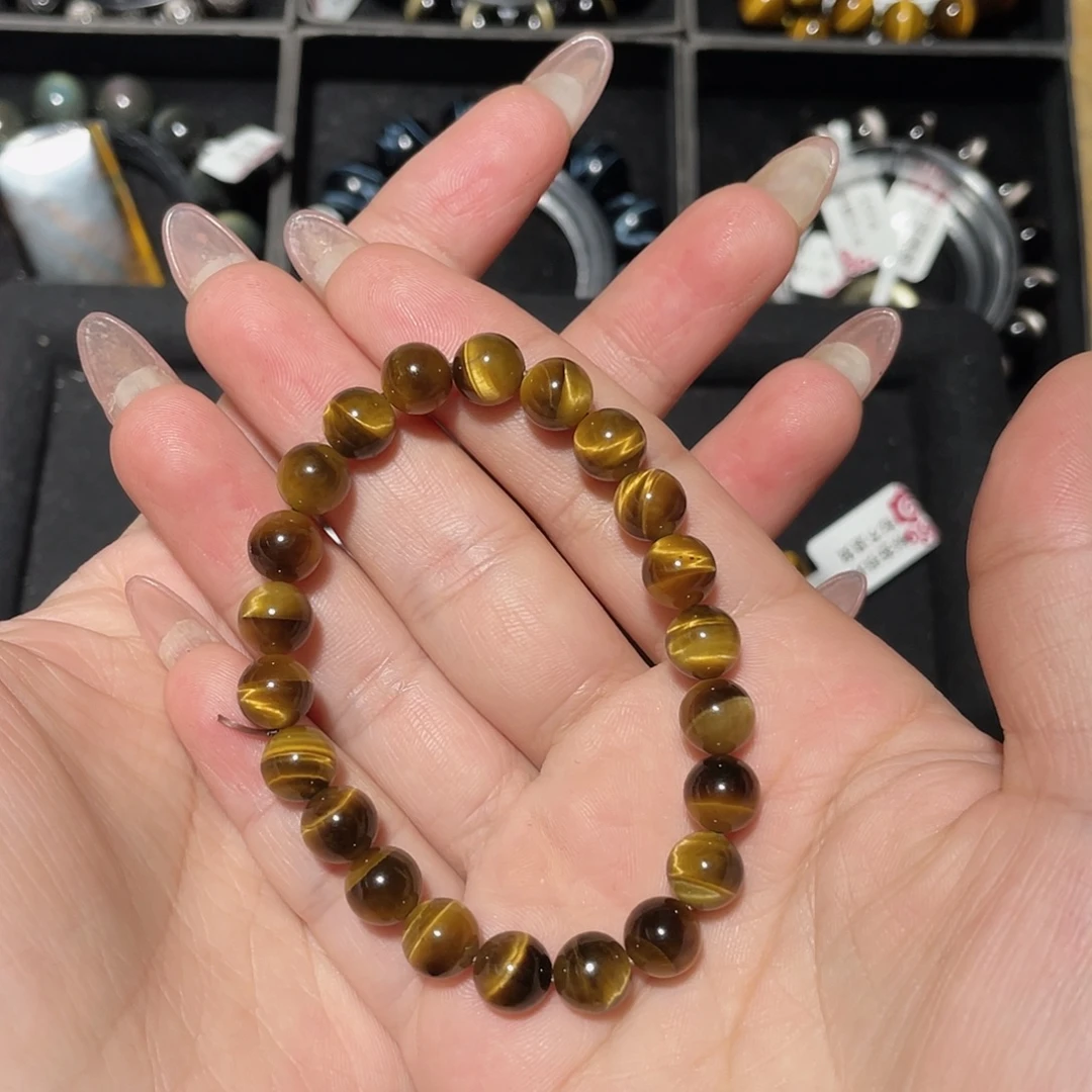 奔****木变石（虎睛石）未镶嵌手链