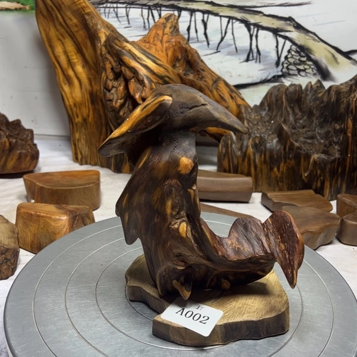 广***艺木一物一拍35摆件