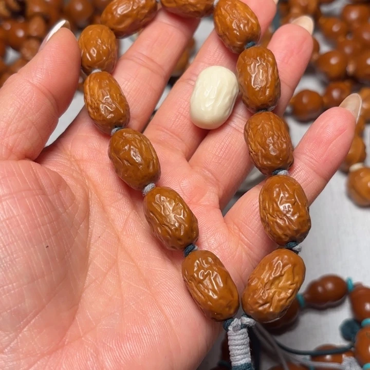 味***～手串/手链橄榄核1.3水晶核