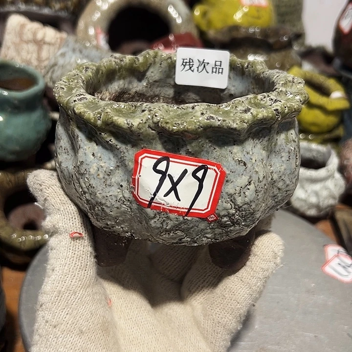 粗陶花盆制作就这样了，