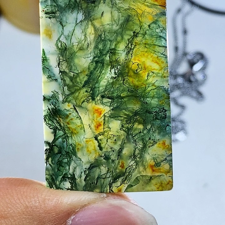 金***水玛瑙/玉髓颈饰未镶嵌