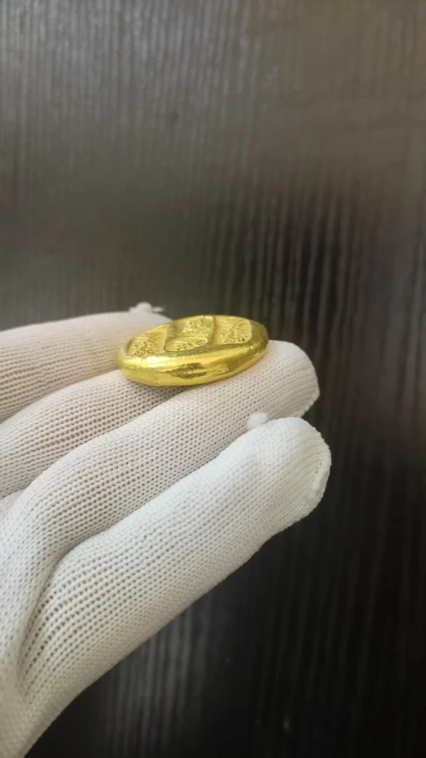 S05-中缅贸易实心汉宝圆饼