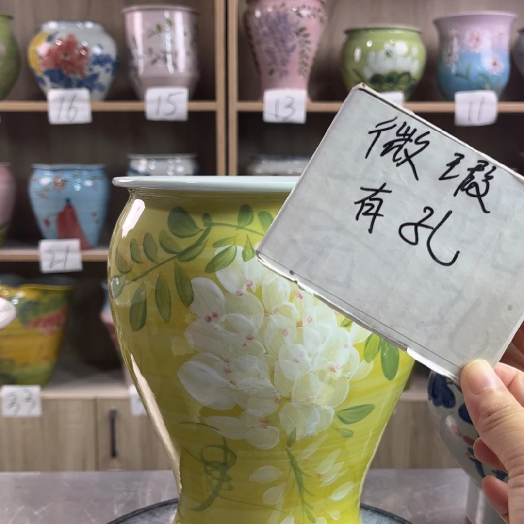 景德镇陶瓷花盆花盆