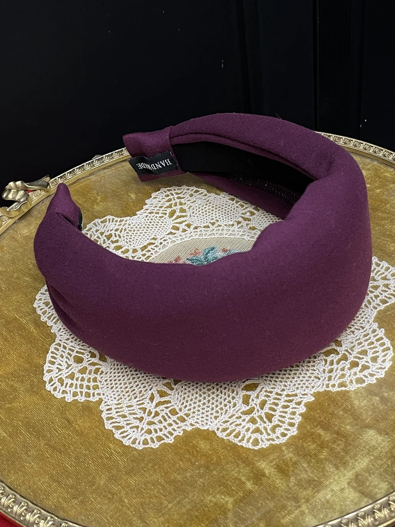 大气元（发箍）高级感宽边高颅顶发箍