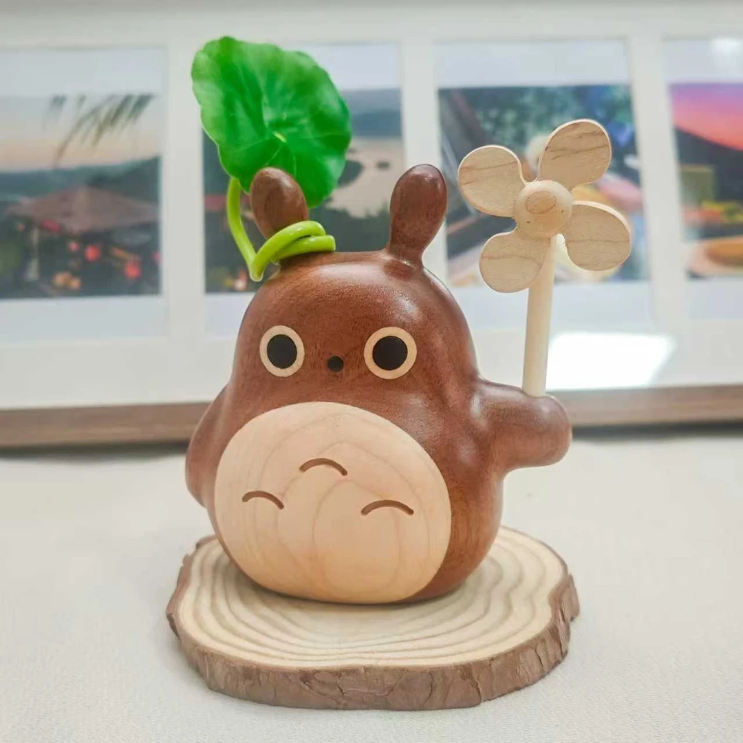 网红大龙猫动物可爱创意纯手工日式摆设
