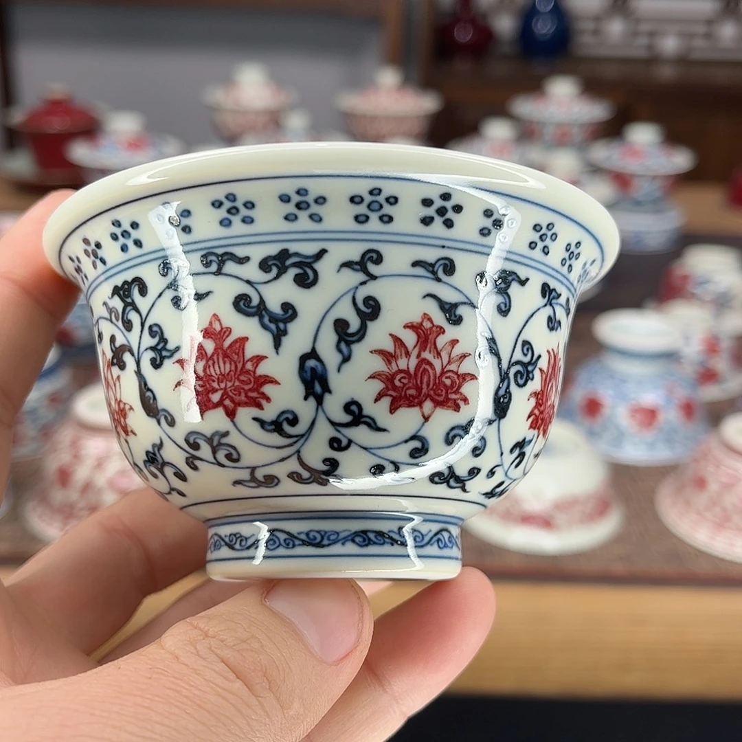 陶景德镇陶瓷青花釉里红