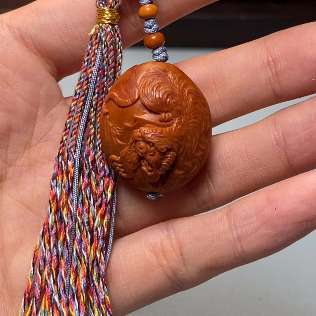 橄榄核手串/手链虎啸山林2.3