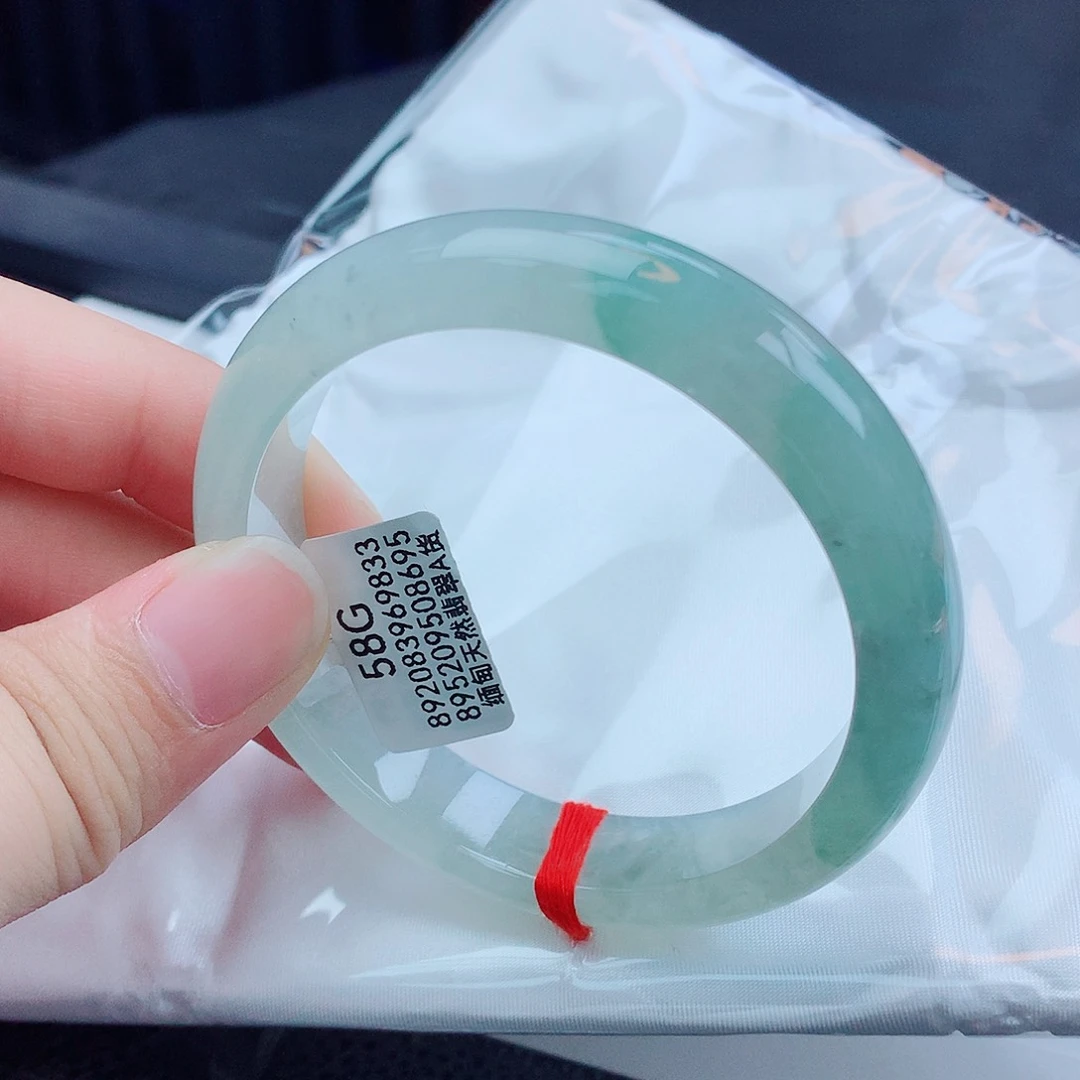 翡翠手镯未镶嵌天然缅甸翡翠A货手镯