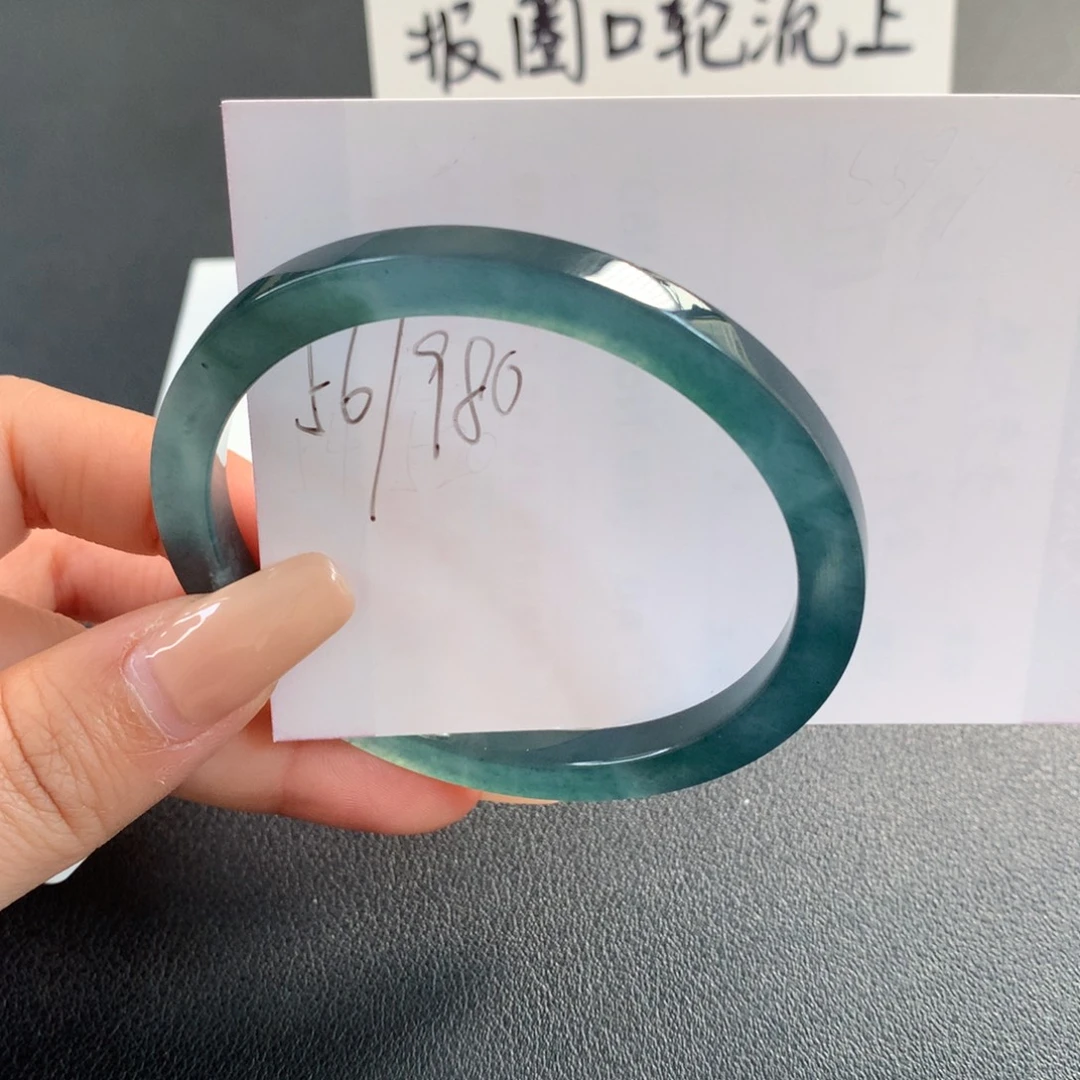 翡翠未镶嵌手镯天然翡翠