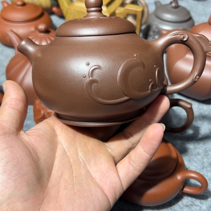紫砂茶壶听涛壶精品