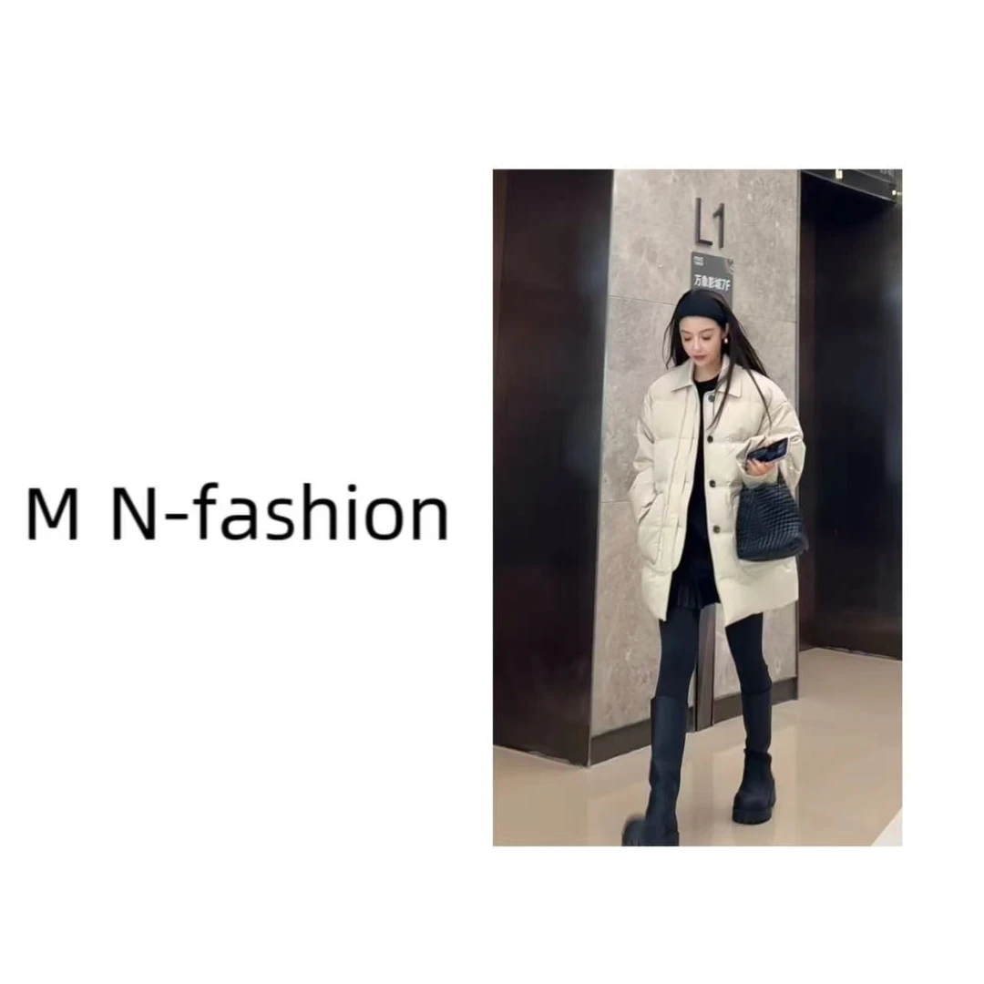 复古小众设计款高定羽绒服6251