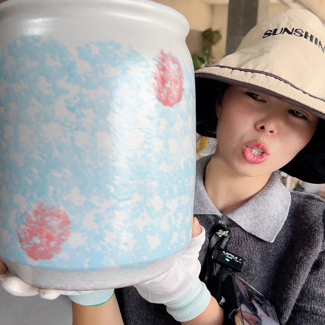 王嫂花盆1024-143高28口20