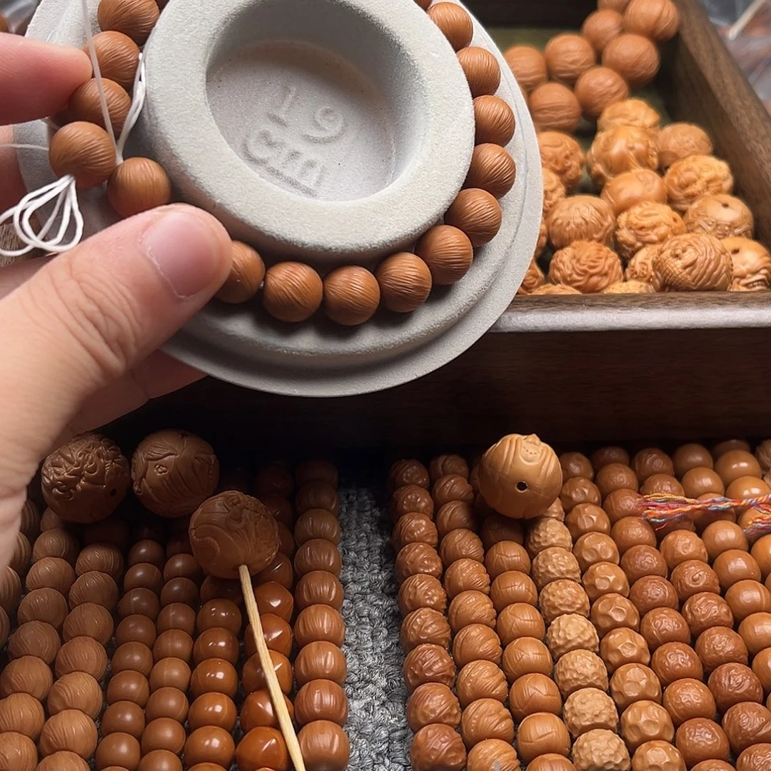 猴头核桃手串手工千刃
