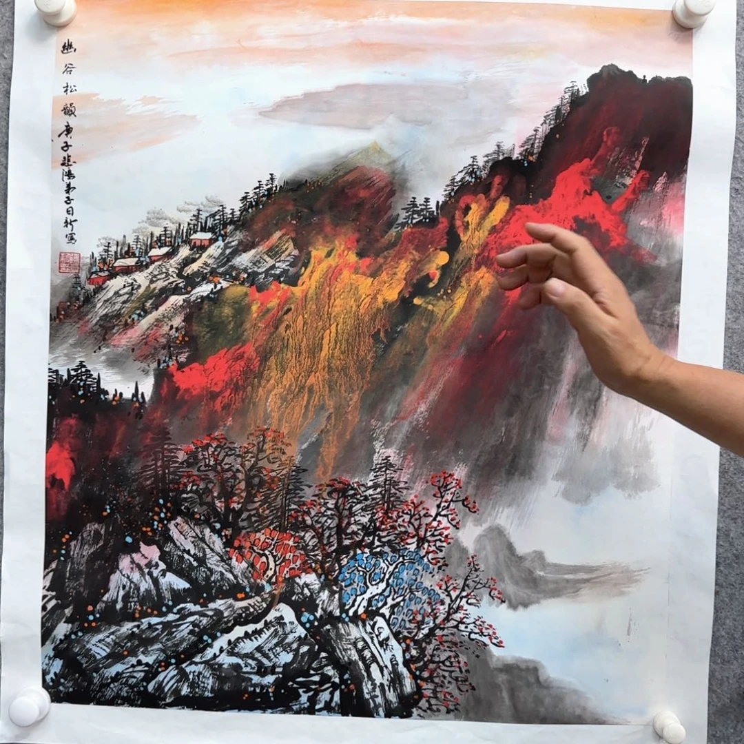 书法书法作品多次参加