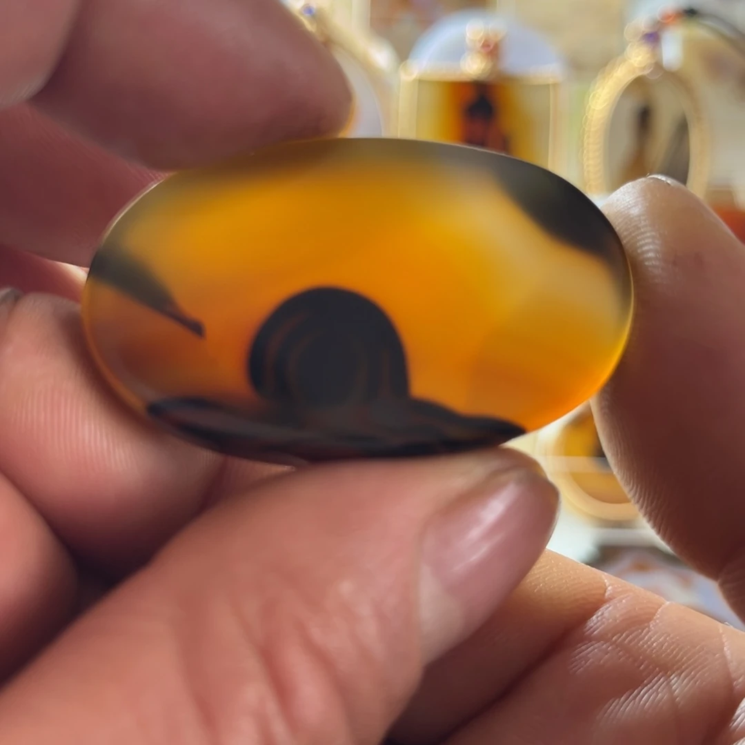 玛瑙/玉髓未镶嵌吊坠(不含链)