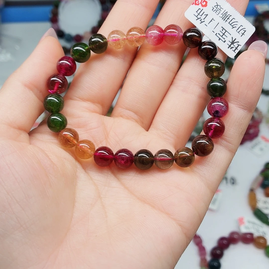 碧玺未镶嵌手链159